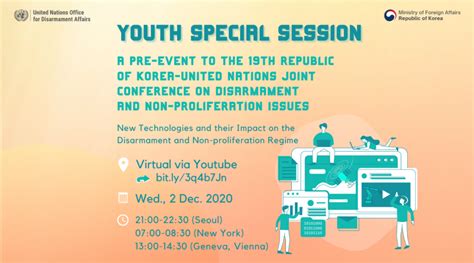 Youth Special Session: New Technologies and their Impact on the ...