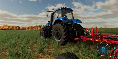 New Holland T8 Series V1.0 FS22 Mod | Farming Simulator 22 Mod