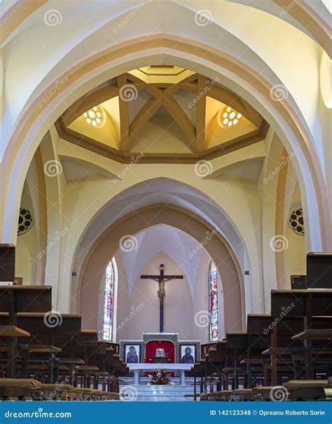 Interior View of the San Patricio Church Editorial Stock Photo - Image of mission, destination ...