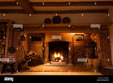 inglenook fireplace Stock Photo, Royalty Free Image: 21927992 - Alamy