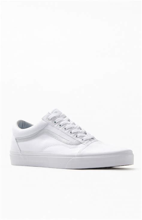 Vans White Old Skool Shoes | PacSun