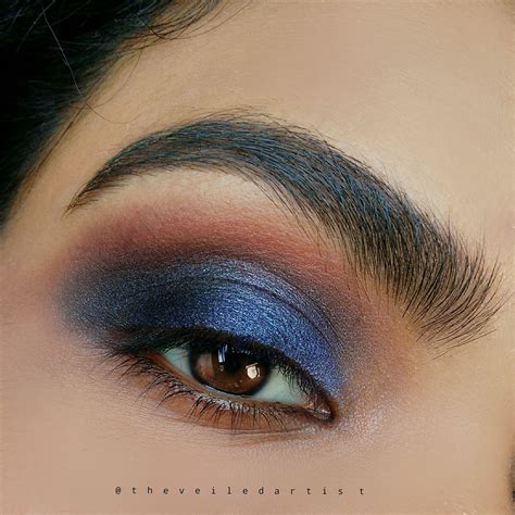 Dramatic Royal Blue Smokey Eyes Tutorial(Holiday Makeup Part 2) - The Veiled Artist