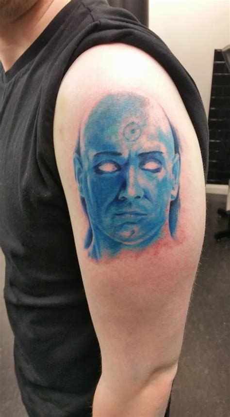 the watchmen, the watchmen tattoo, geek tattoo, tattoo, comic book, comic book tattoo, dr ...