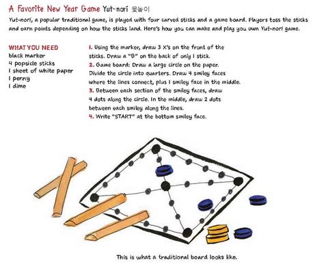 Learn to Play Yut-nori: A Favorite New Year Game from Korea - Tuttle Publishing