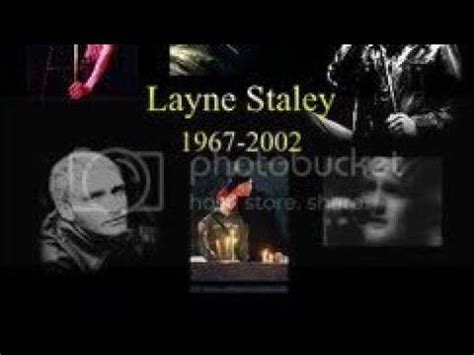 the cover art for layne stale's album, featuring images of people in black and white