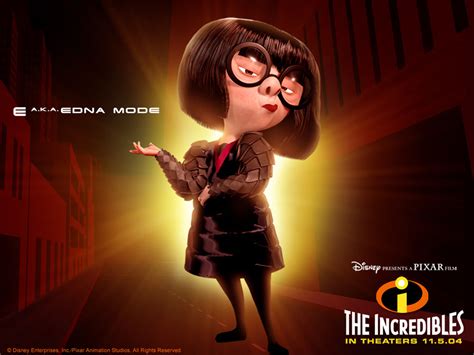 The Incredibles Edna Mode HD Wall Wallpapers - HD Wall Wallpapers