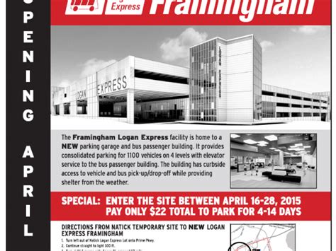 New Logan Express Bus Facility, Garage Opens Thursday | Framingham, MA Patch