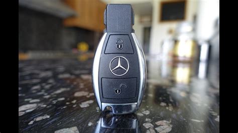 Mercedes Benz Key FOB Battery Replacement - YouTube