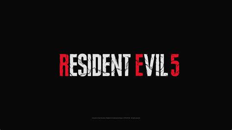 Resident Evil 5 Remake - Logo by FrankAlcantara on DeviantArt