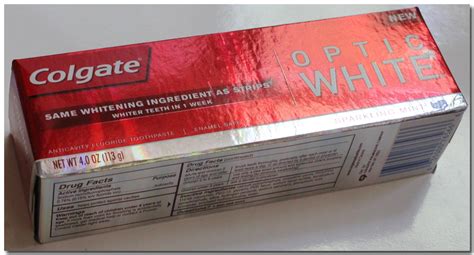 Colgate Optic White Toothpaste reviews in Toothpastes - ChickAdvisor