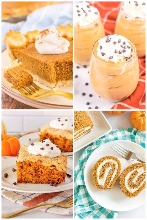 15+ Easy Pumpkin Desserts