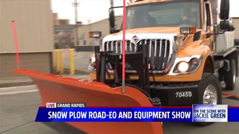 Grand Rapids hosts Midwest Michigan Snow Plow Road-eo and Equipment Show