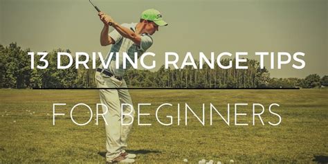 13 Driving Range Tips For Beginners - Golf Influence | Driving range, Golf tips, Golf tips for ...