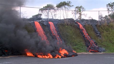 Hawaii Lava Flow Closes in on Pahoa Transfer Station - NBC News