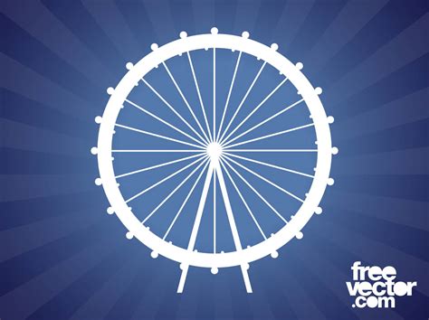 Ferris Wheel Silhouette Vector Art & Graphics | freevector.com