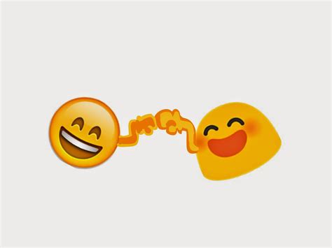 Graphics, Emoji, Art Clipart and Illustration: Fist bump Android and Apple happy faces - team ...