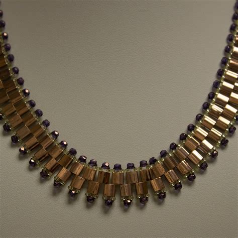 Capri Gold Tila Necklace | Linda V Jewelry