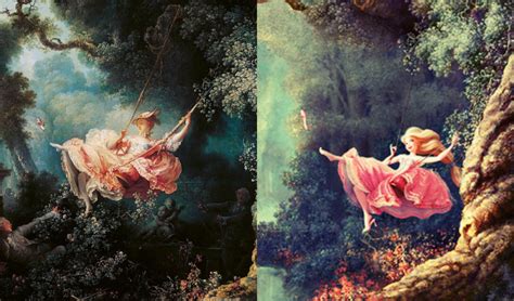 Jean Honore Fragonard The Swing Tangled