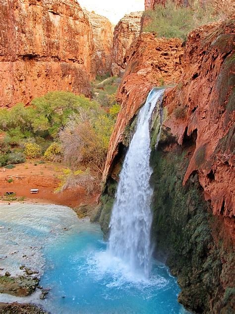 Havasu Falls on path to campground - Grand Canyon | From the… | Flickr