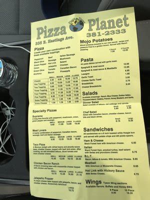 PIZZA PLANET - Updated November 2024 - 335 E Hastings Ave, Amarillo, Texas - Pizza - Restaurant ...