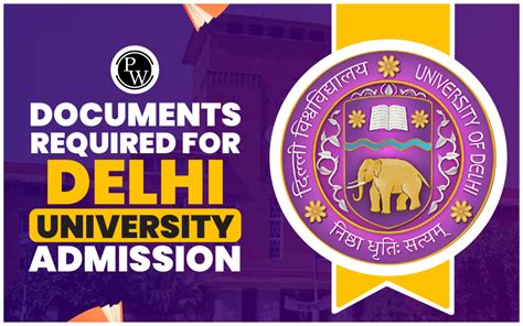 Documents Required For Delhi University Admission 2023 | PW