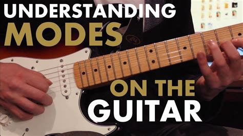 Playing In Every Mode with ONE Tiny Scale Shape [GUITAR LESSON - MODES ...