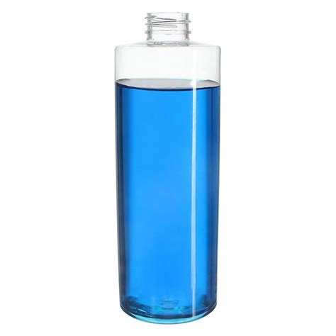 500ml Clear Cylinder PET Plastic Bottle with 28/410 Neck - NABO Plastic