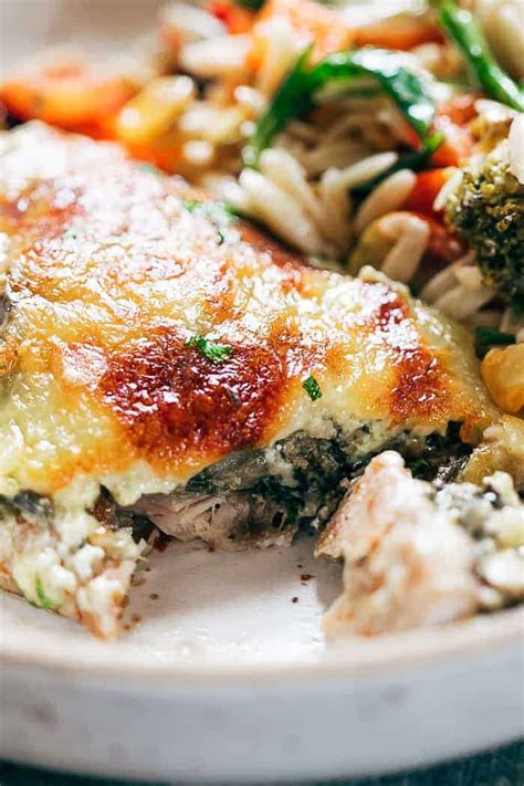 Spinach Artichoke Chicken Casserole - Spend With Pennies