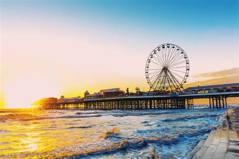 Central Pier in Blackpool - A Promenade of Family Fun Built Over the ...