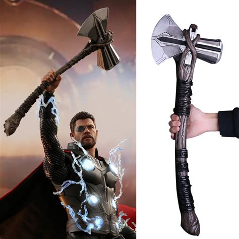 2018 Infinity War Thor Stormbreaker Axe Cosplay Avengers 3 Thor New ...