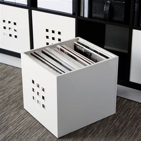 LEKMAN Box, white, 13x14 ½x13" - IKEA