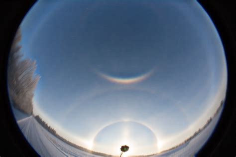 Kern arc photographed in Finland | Ice Crystal Halos