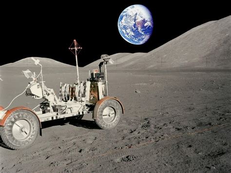 apollo program - How did astronauts navigate the Lunar Roving Vehicle (LRV) over the surface of ...
