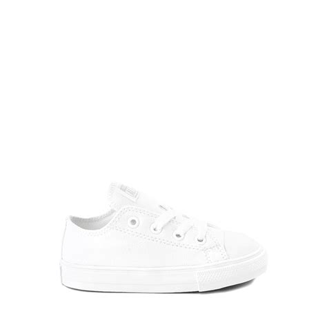 Converse Chuck Taylor All Star Lo Sneaker - Baby / Toddler - White Monochrome | Journeys