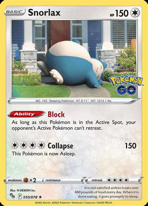 Snorlax Control Deck - PokemonCard