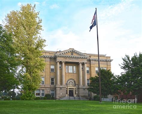 Twin Falls, Idaho, Courthouse Photograph by Catherine Sherman | Fine ...