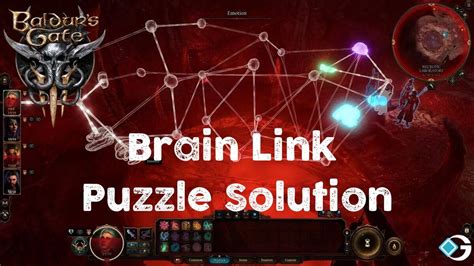 Baldur's Gate 3 (BG3): Brain Link Puzzle Solution - GameRiv