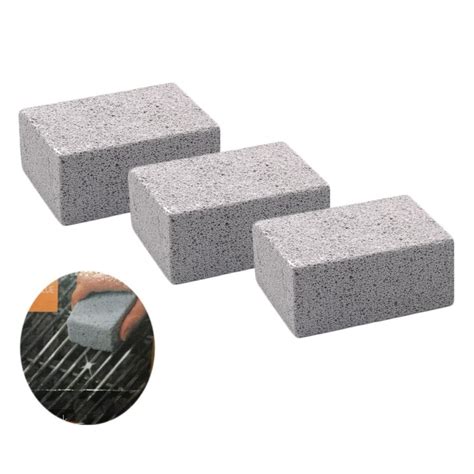 Pumice Stone Grill Cleaner (3-Pack) - Barbecuebible.com