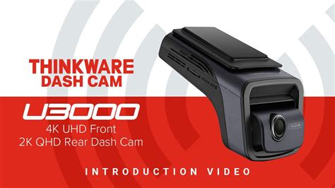 THINKWARE FEATURE VIDEO – U3000 DASH CAM INTRODUCTION - YouTube