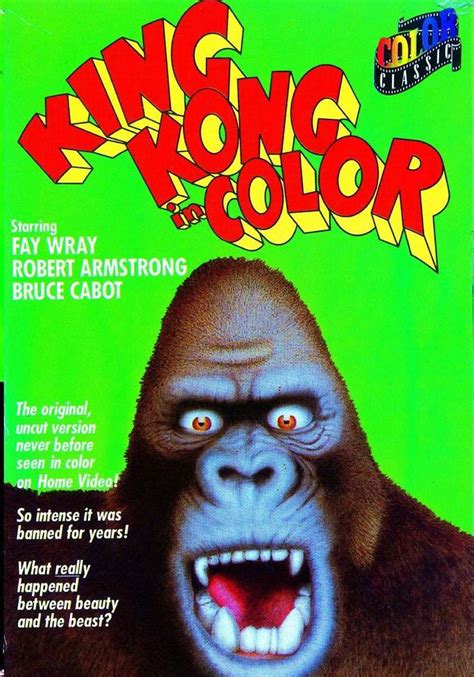 KING KONG IN COLOR 1933 GIANT COLORIZED APE DVD-R! | DVDRPARTY!