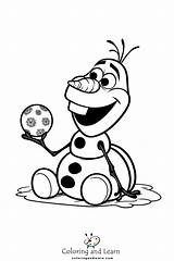 Olaf Coloring Pages FREE 2025  Coloring And Learn sketch template