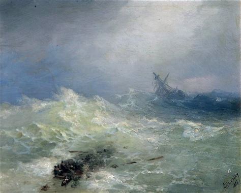 The Tempest, 1886 - Ivan Aivazovsky - WikiArt.org