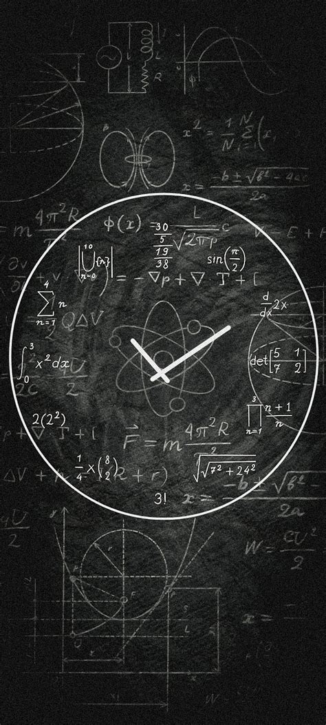 Time with maths, awesome, fullscreen, perfect, watch, night, black, dark, HD phone wallpaper ...