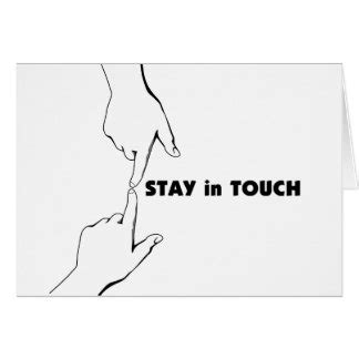 Stay In Touch Cards | Zazzle