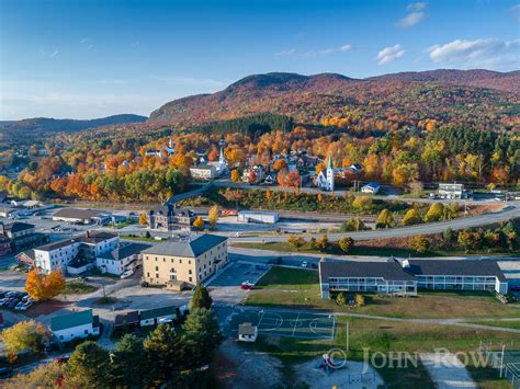 Fall in Island Pond, Vermont