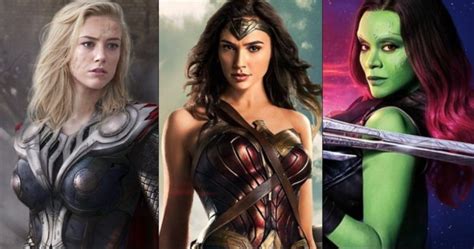 5 Most Powerful Female 'Warriors' From Marvel and DC