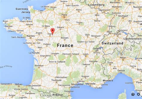 Where is Amboise on map of France