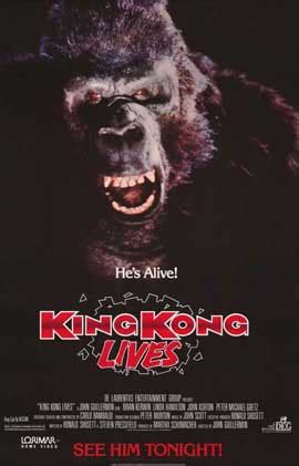 King Kong Lives Movie Posters From Movie Poster Shop