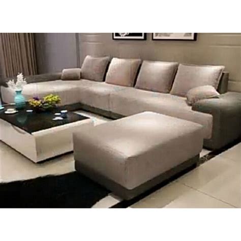 Modern L Shape Living Room Sofa Set at Rs 65500/set in Vadodara | ID: 21551573630