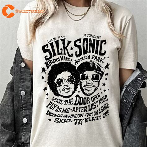 Brunomars Merch An Evening With Silk Sonic - Walmart.com